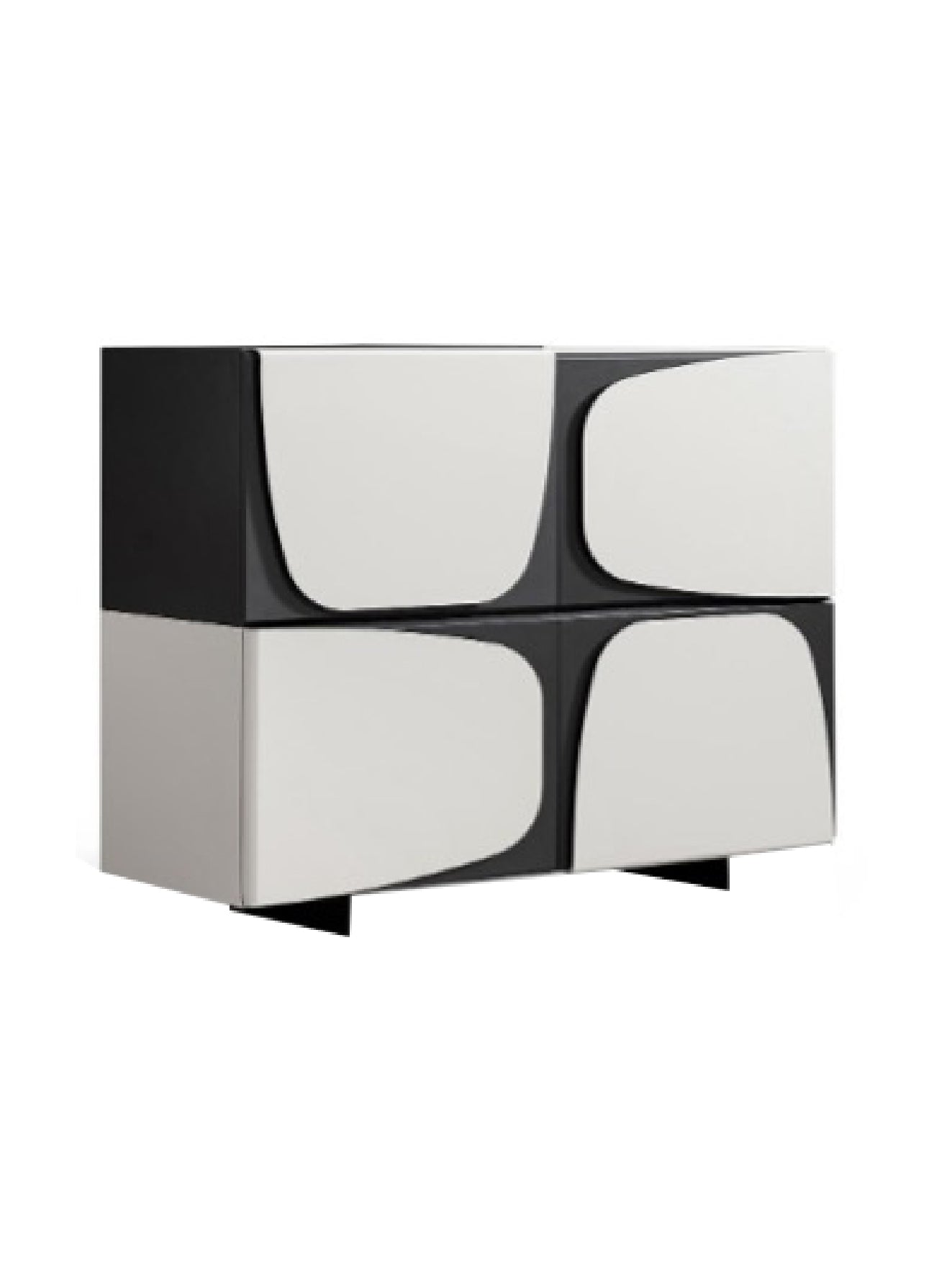 The Noir Blanc Sideboard